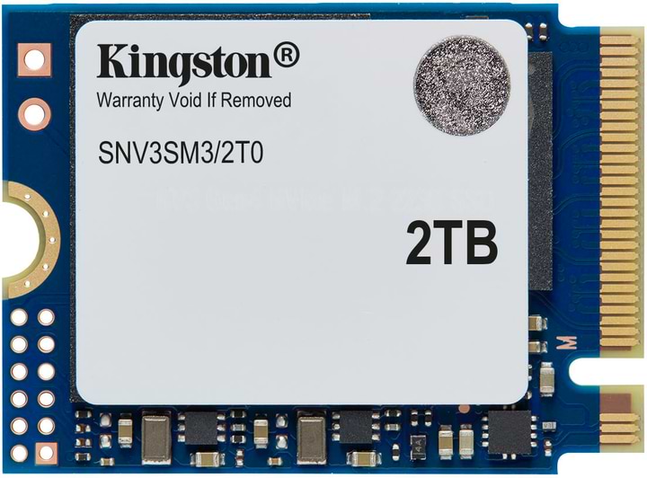 SSD-накопичувач внутрішній Kingston NV3 2000GB M.2 2230 PCIe 4.0 x4 NVMe (SNV3SM3/2T0)