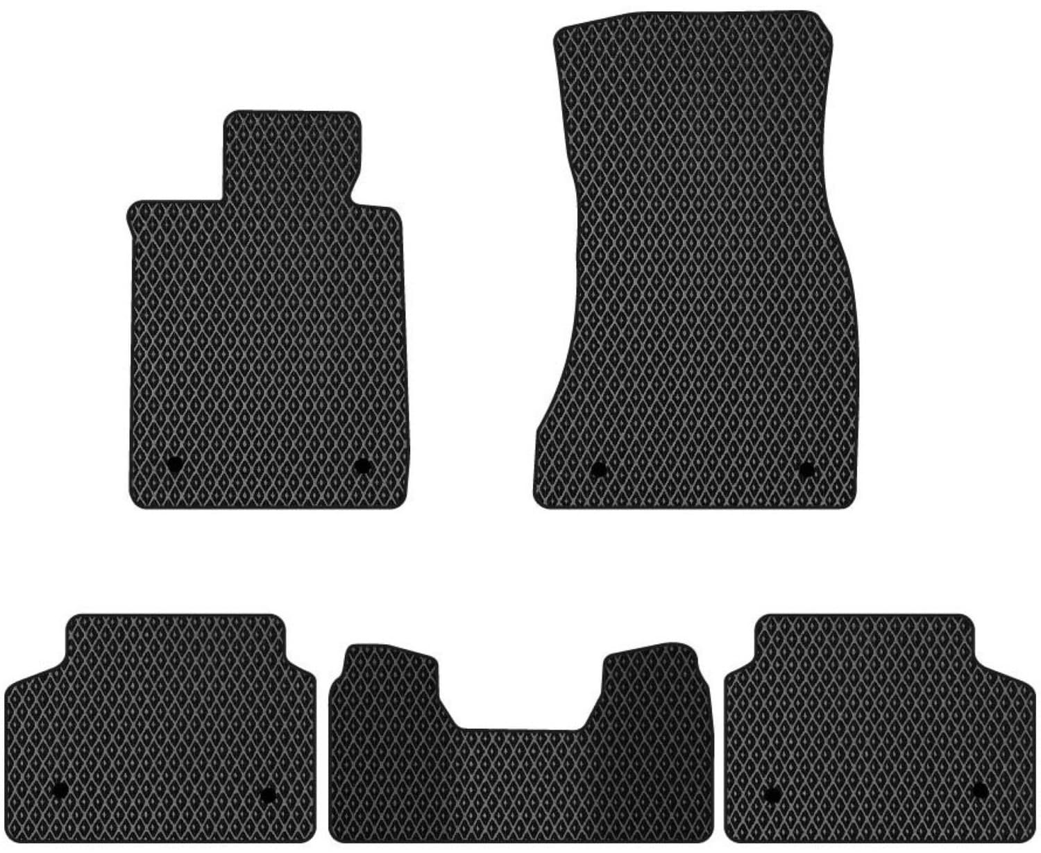 EVA коврики в салон авто EVAtech для 7 Series (G11) BMW 2015-2022 6 поколение Sedan EUBM1933CB5BW8RBB