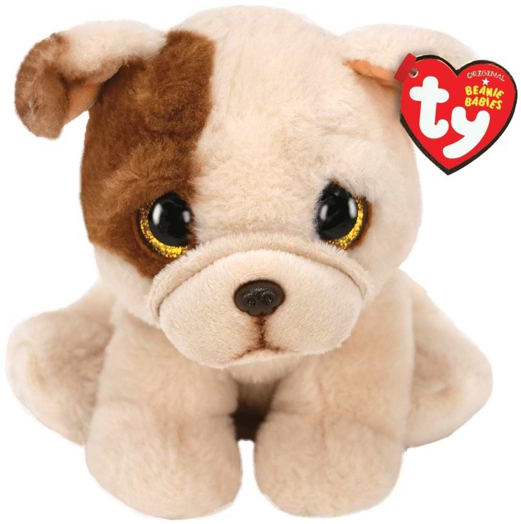 М'яка іграшка глазастик TY Beanie Babies Мопс "HOUGHIE" 25 см (90286)