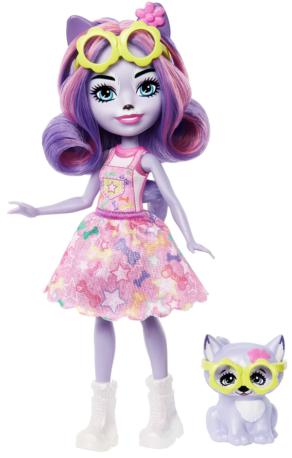 Фото - Уценка - Коллекционная кукла Enchantimals "Хаски Хадлей" (HHB90)