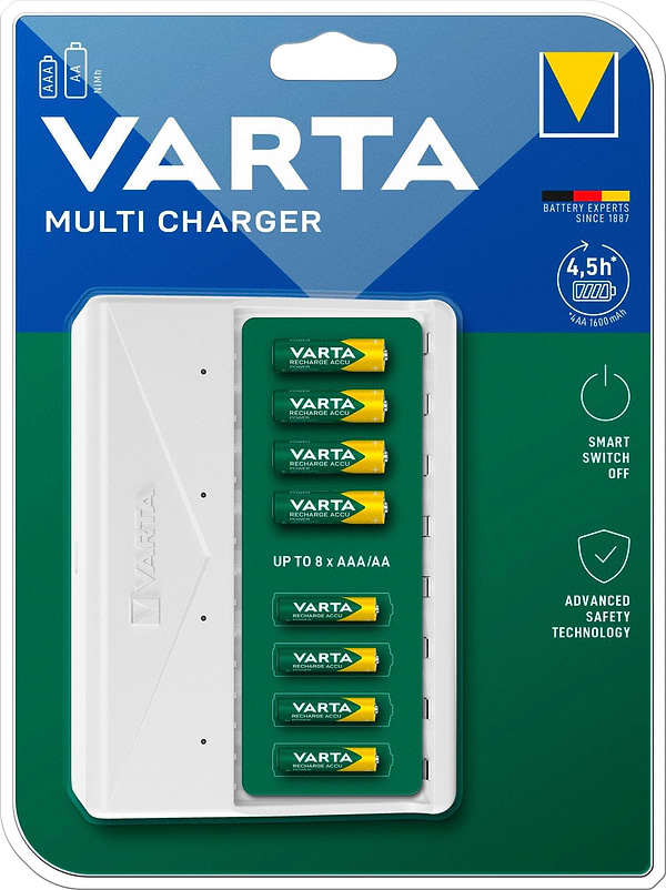 Фото - З/устройство для аккумуляторов AA/AAA Varta Multi Charger (57659101401)