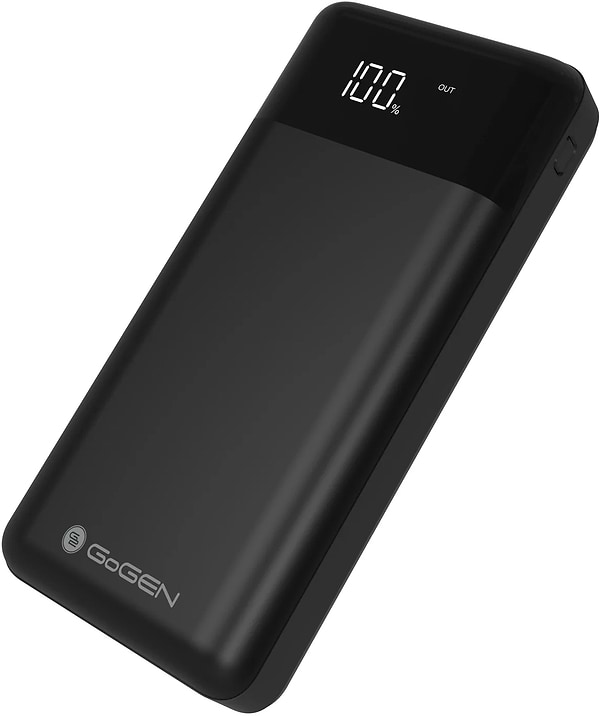 Фото - Батарея мобильная Gogen Powerbank 30000 mAh PD 20W (GOGPB300001B)