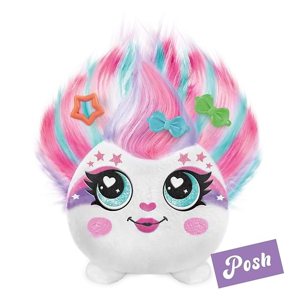 Фото - Набір для декупажу та розпису Canal Toys DIY AIRBRUSH PLUSH - Hair'iffic Зроби зачіску - Пош (AIR038/3)