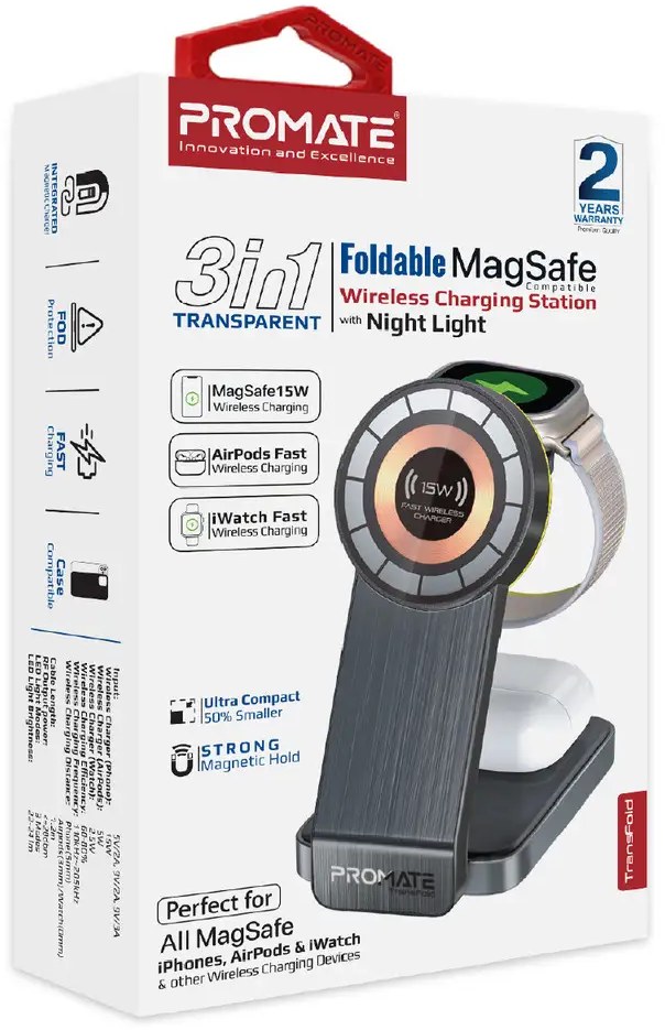 Фото - Зарядная док-станция Promate transfold