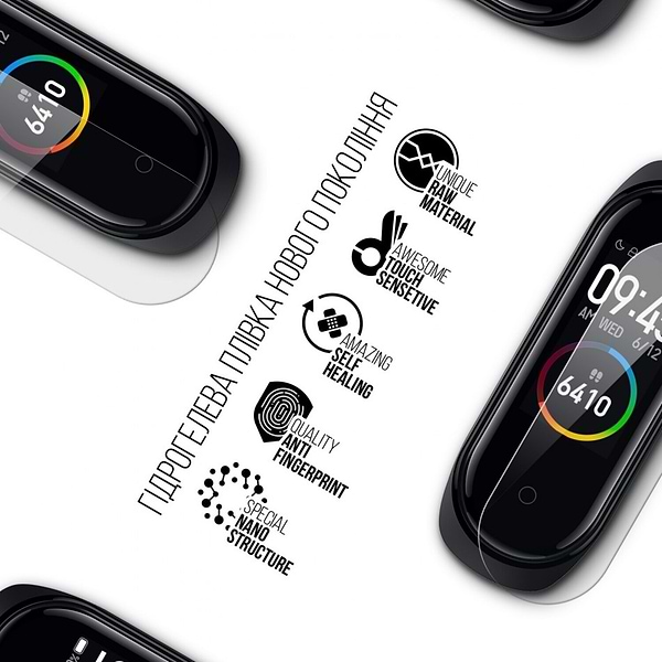 Фото - Защитная пленка для фитнес-браслета Armorstandart for Xiaomi Mi Band 4 6 шт. (ARM57997)