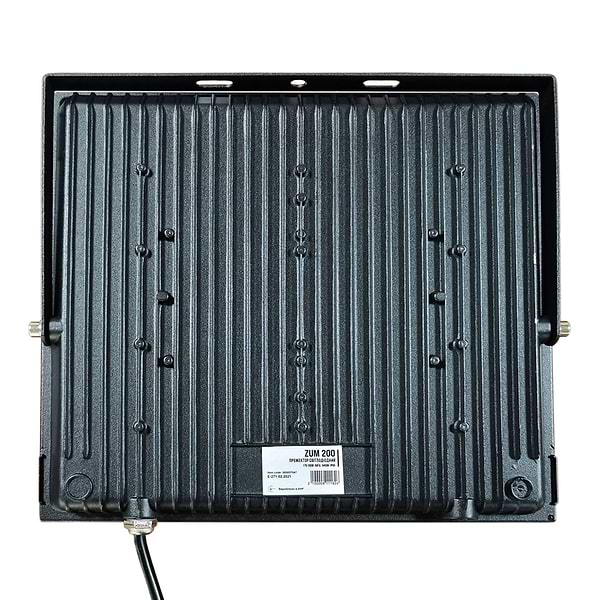 Фото - Светодиодный прожектор ZUM 200 6400K (000057047)