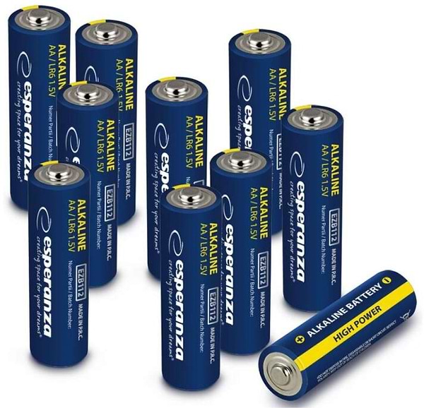 Фото - Батарейка тип AA Esperanza 10 шт. (EZB112)