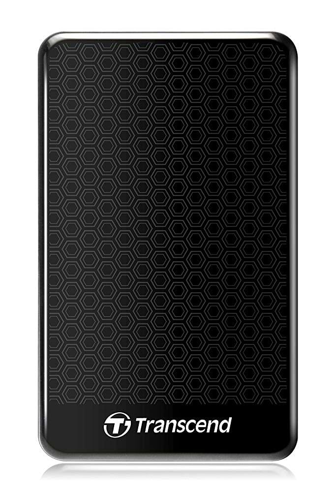 Жорсткий диск зовнішній дротовий Transcend 1TB TS1TSJ25A3K USB 3.0 Storejet 2.5' - Фото 1