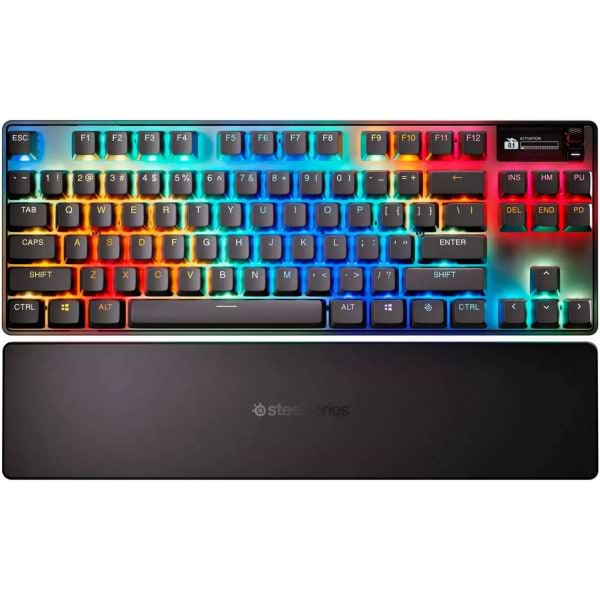 Фото - Клавіатура бездротова ігрова SteelSeries Apex Pro TKL WL Gen 3 UA HyperMagnetic (64871)