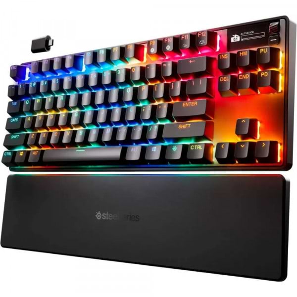 Фото - Клавіатура бездротова ігрова SteelSeries Apex Pro TKL WL Gen 3 UA HyperMagnetic (64871)