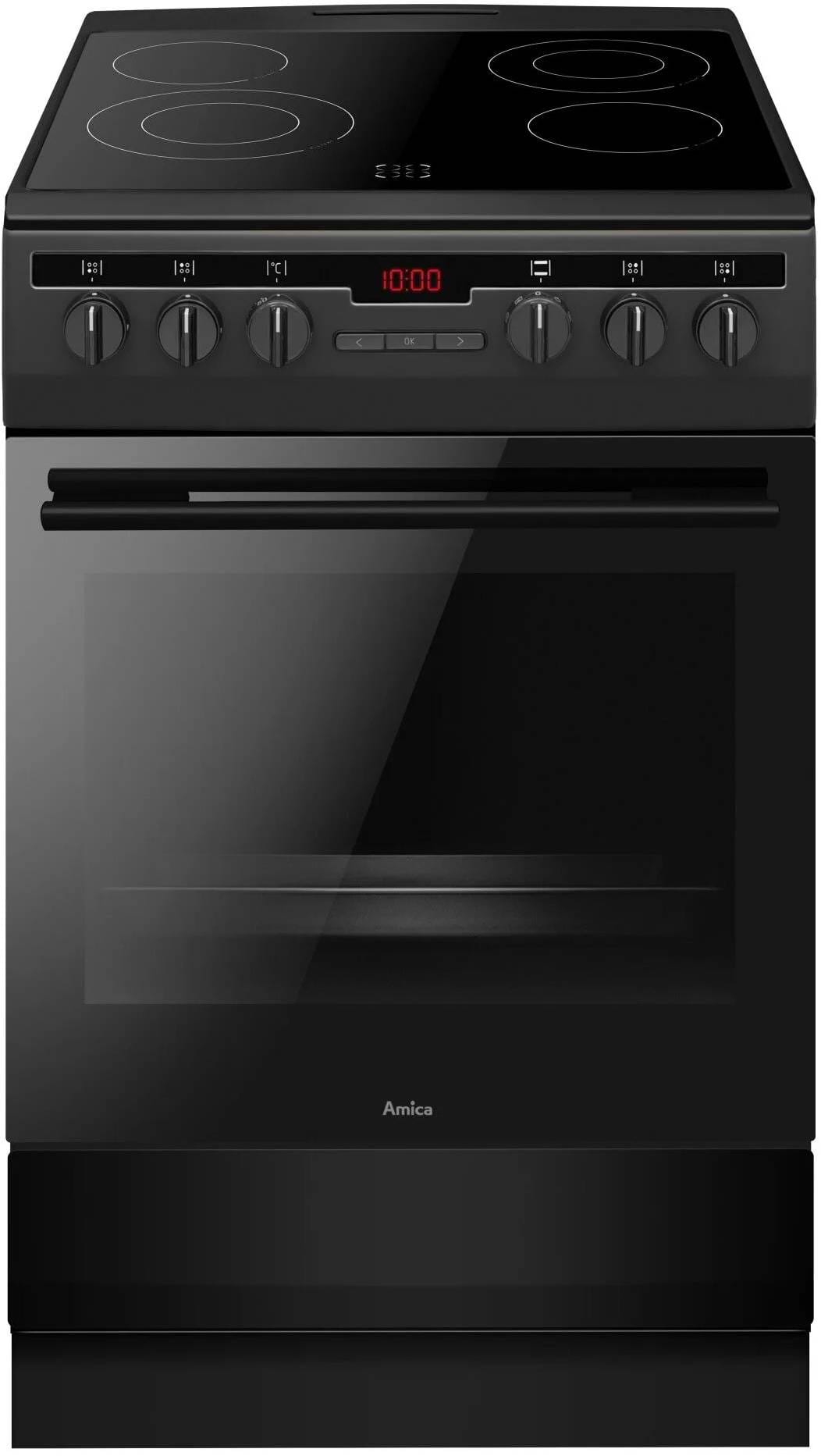 Плита електрична Amica 57CE3.315HTA(BM) - Фото 1
