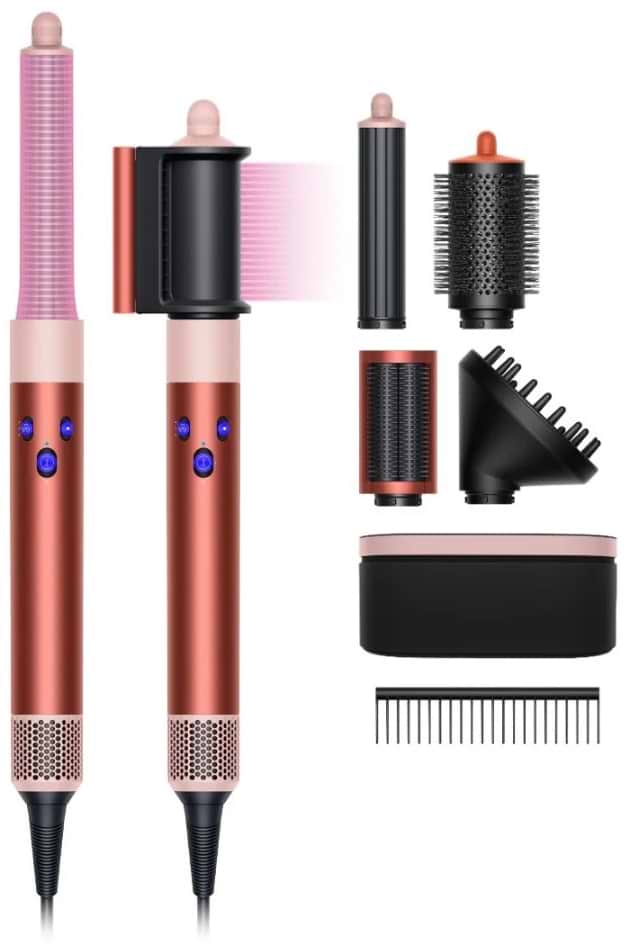 Стайлер Dyson Airwrap HS05 Complete Long Volumise Strawberry Bronze/Blush Pink Бронзовый/Розовый (581840-01)
