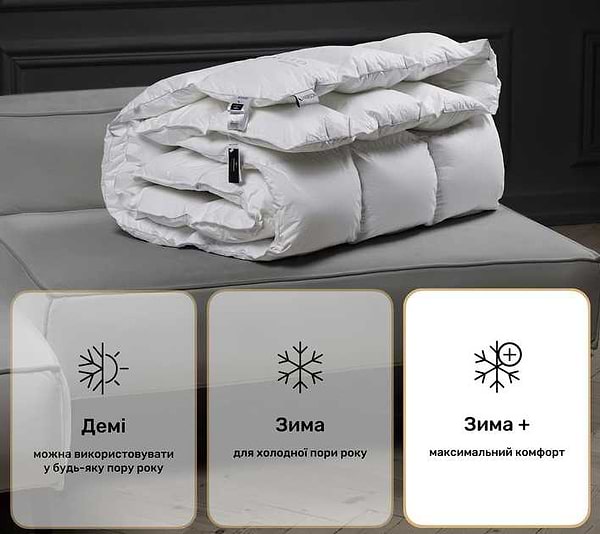 Фото - Одеяло зимнее полуторное MirSon Raffaello 053 140x205 см (2200000003584)