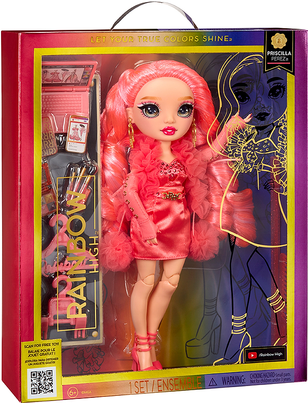 Фото - Коллекционная кукла Rainbow High S23 – Присцилла Перез с аксессуарами (731893)