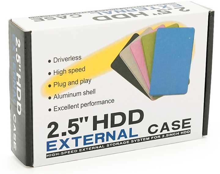 Фото - Зовнішня кишеня Voltronic SATA 2,5" USB3.0 Black (Transystar)