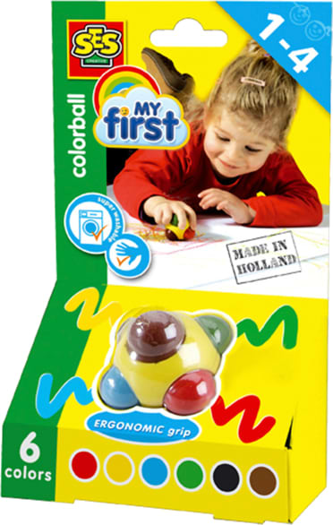 Фото - Набір олівців Ses Creative серії "My first" - Чарівна куля (6 кольорів в одному корпусі) (00242S)