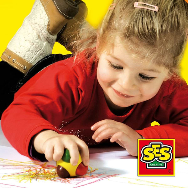 Фото - Набір олівців Ses Creative серії "My first" - Чарівна куля (6 кольорів в одному корпусі) (00242S)