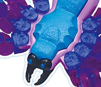 Фото - Интерактивная игрушка Zing Klixx Creaturez - Fidget Паук голубовато-синий (KX100_B)