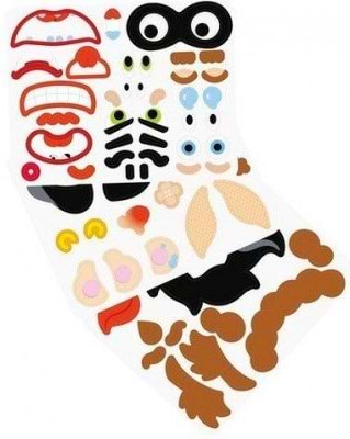 Фото - Настільна гра (3-4 роки) goki Смішні гримаси хлопчик (58488G)