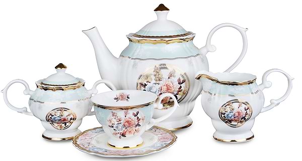 Фото - Сервіз чайний Lefard 15 пр. (586-322)