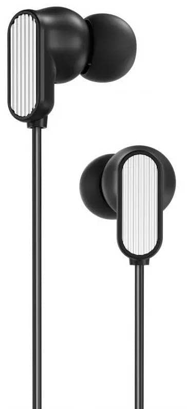 Навушники вкладиші дротові XO 3.5 mm in-ear 1.2 m (EP36) - Фото 1