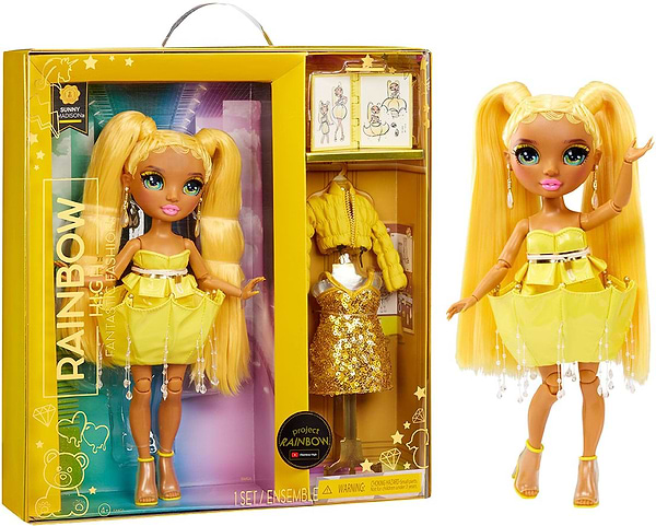 Фото - Ляльковий набір Rainbow High серії Fantastic Fashion – САННІ з аксесуарами (587347)