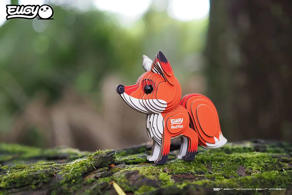 Фото - 3D пазли EUGY Зоопарк: Червона лисиця (XEG-072)