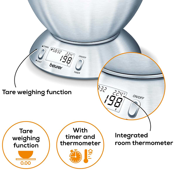 Фото - Ваги кухонні Beurer KS 54