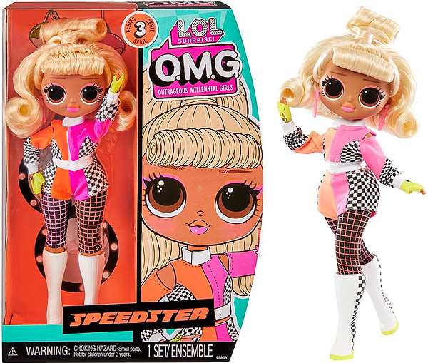 Фото - Кукольный набор L.O.L. Surprise! "O.M.G. HoS" S3 – СПИДСТЕР (с аксесс.) (588580)