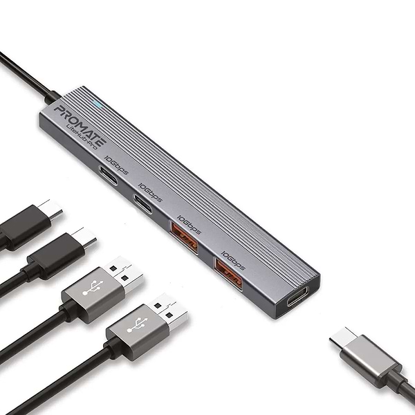 Фото - Хаб USB Promate litehub-pro