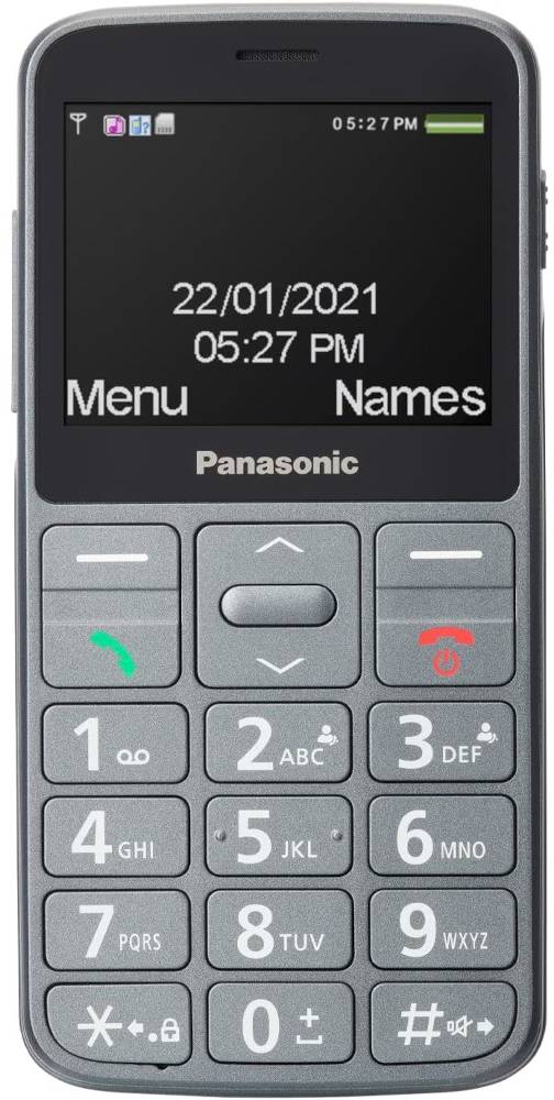 Фото - Мобільний телефон Panasonic KX-TU160EXG Gray