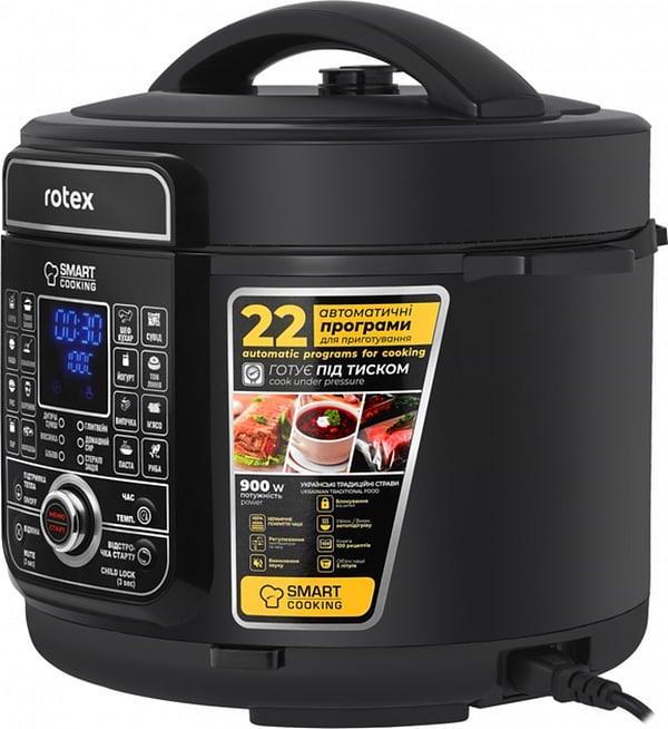 Фото - Мультиварка-скороварка Rotex REPC79-B Universal