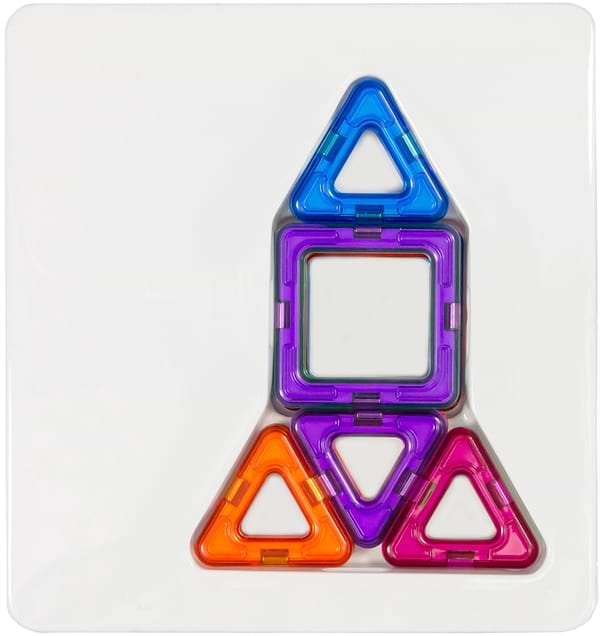 Фото - Конструктор магнитный MagPlayer 14 эл. (MPB-14)