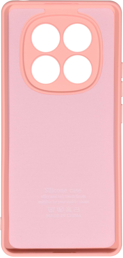 Фото - Чехол для смартфона Zarmans Soft Touch Redmi Note 14 Pro (4G) розовый (000002601)