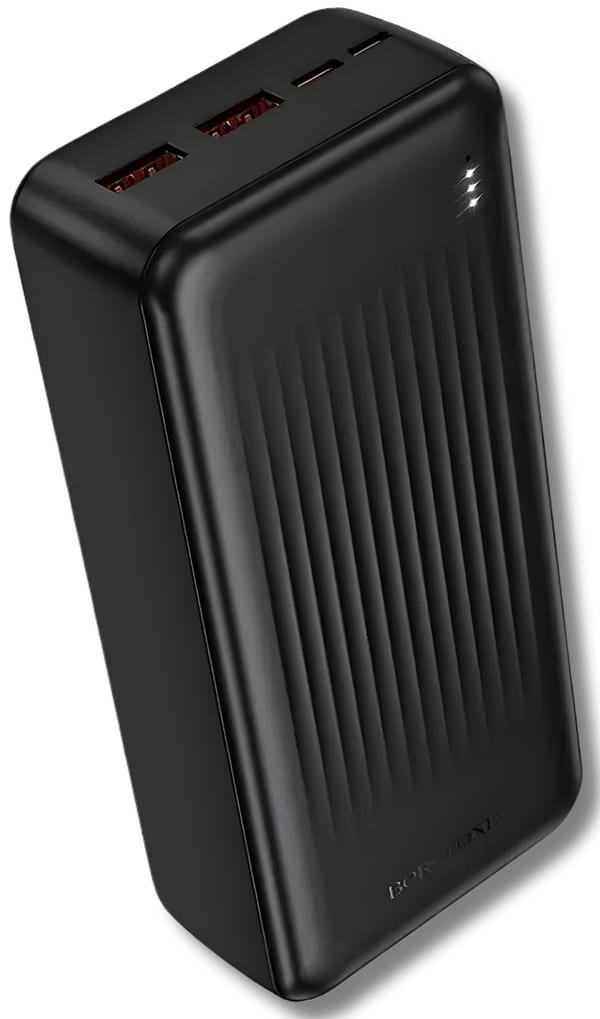 Фото - Батарея мобильная BOROFONE BJ80B Clever PD20W + QC22.5W 30000 mAh Black (714874)