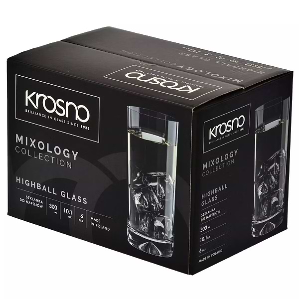 Фото - Набор стаканов Krosno MIXOLOGY 300 мл 6 шт. (898926)