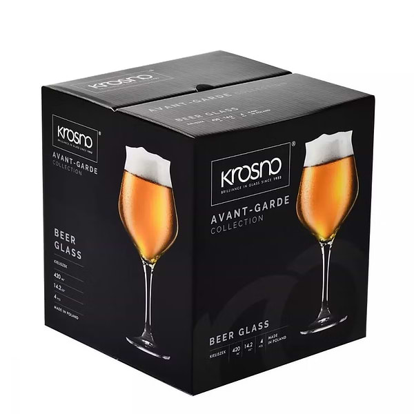 Фото - Набор бокалов Krosno AVANT-GARDE 420 мл 4 шт. (909714)