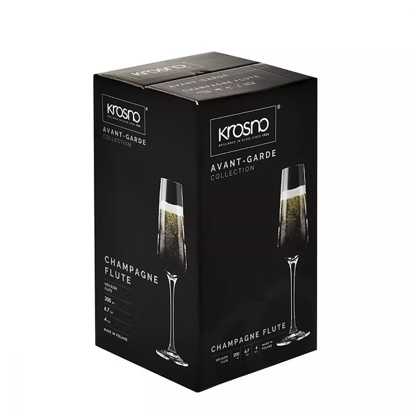 Фото - Набор бокалов Krosno AVANT-GARDE 180 мл 4 шт. (909721)