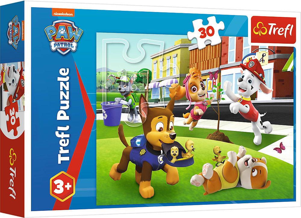 Пазли (3-4 роки) Trefl Paw Patrol Собаки в дії 30 ел. (83061)
