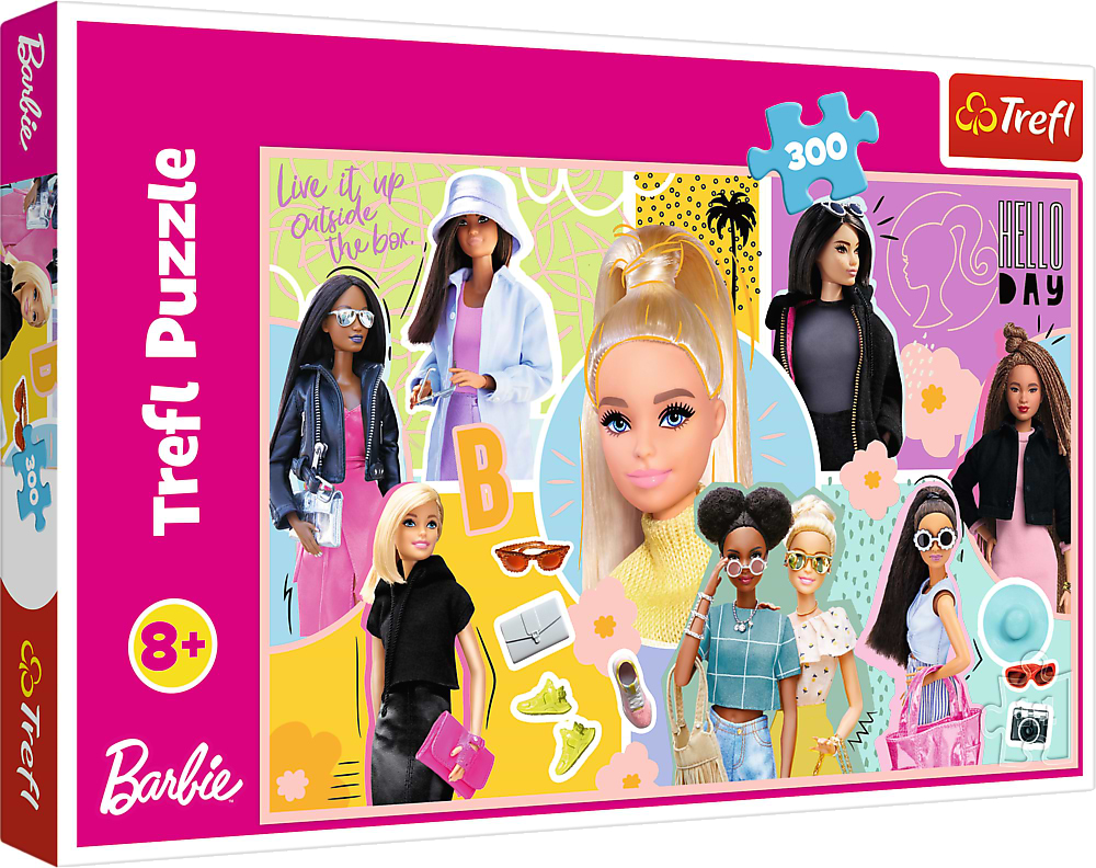 Пазлы (8+) Trefl Barbie Твоя любимая Барби 300 эл. (30253)