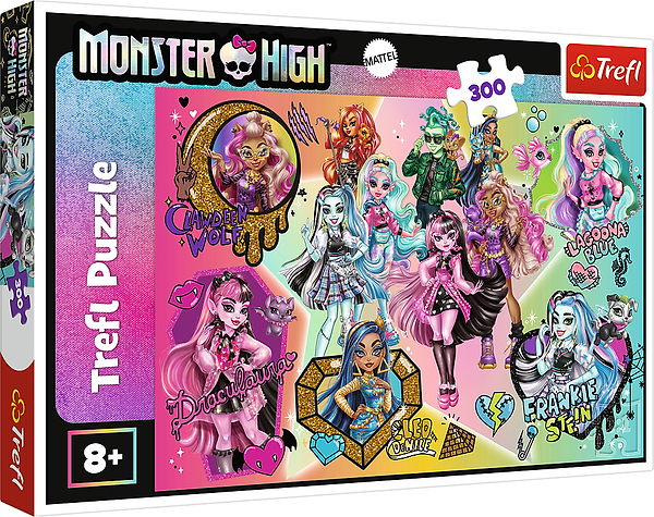 Фото - Пазли (8 +) Trefl Monster High Зомбі на вершині! 300 ел. (30277) Фото - Пазли (8 +) Trefl Monster High Зомбі на вершині! 300 ел. (30277)