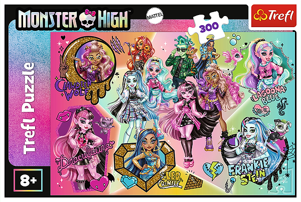 Фото - Пазли (8 +) Trefl Monster High Зомбі на вершині! 300 ел. (30277)