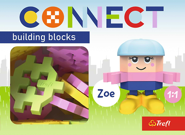 Фото - Пазлы (3-4 года) Trefl Connect 35 деталей с игровой фигуркой Zoe (5900511619805)
