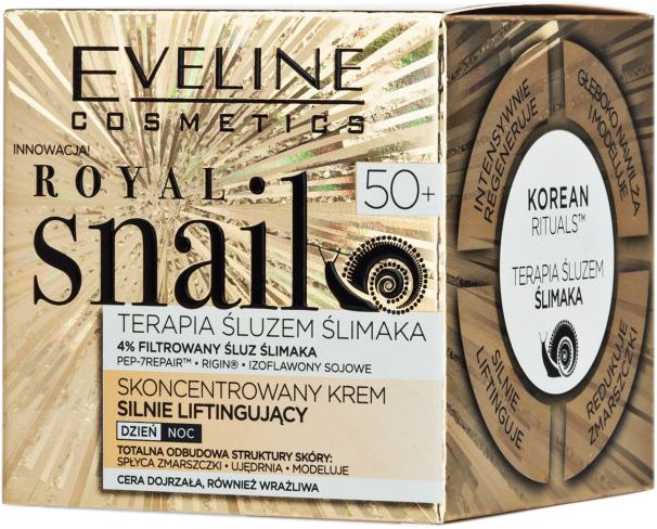 Крем для лица EVELINE Royal Snail 60+ 50 мл (5901761980981)
