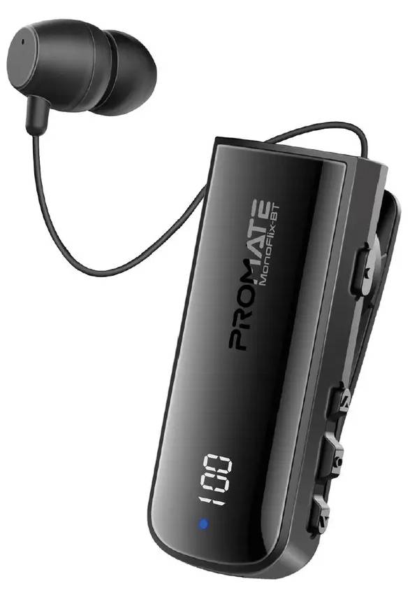 Bluetooth-гарнитура Promate monoflix-bt.black - Фото 1