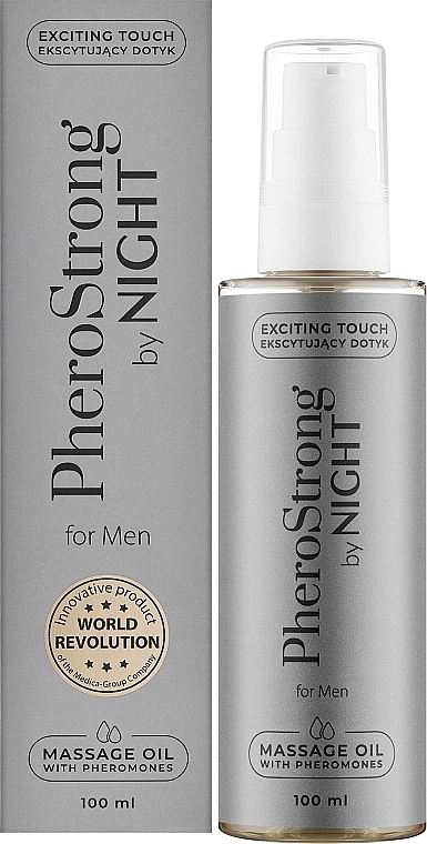 Фото - Масло для массажа PheroStrong by Night For Men 100 мл (5905669259408) Фото - Масло для массажа PheroStrong by Night For Men 100 мл (5905669259408)