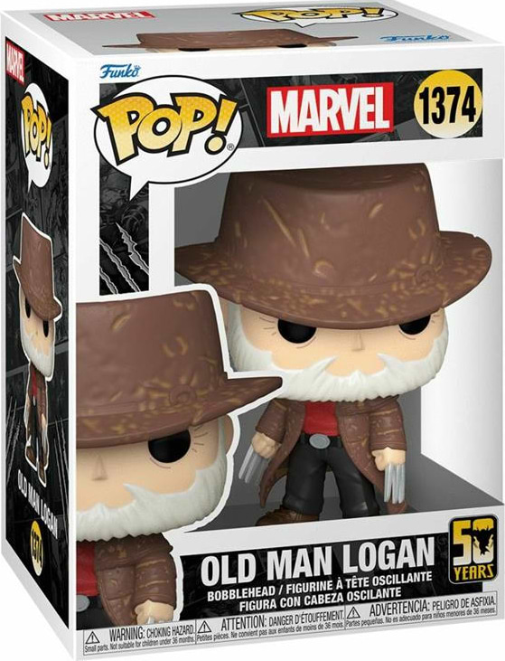 Коллекционная фигурка FUNKO POP Marvel: Wolverine 50th - Ultimate Old Man Logan (5908305247739) - Фото 1