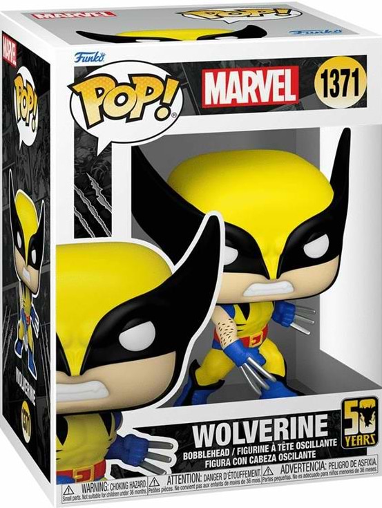Коллекционная фигурка FUNKO POP Marvel: Wolverine 50th - Ultimate Wolverine (Classic) (5908305247760) - Фото 1