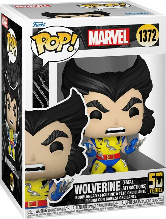 Колекційна фігурка FUNKO POP Marvel: Wolverine 50th - Ultimate Wolverine w/ Adamantium (5908305247777)