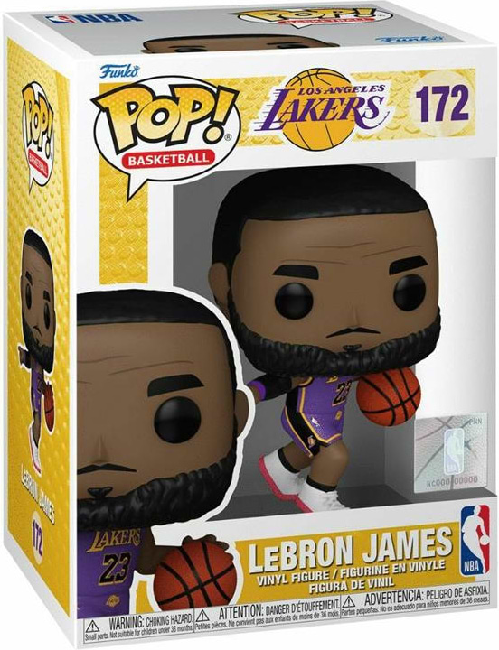 Коллекционная фигурка FUNKO POP NBA Lakers - Lebron James (5908305247838) - Фото 1